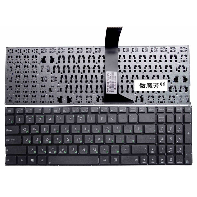 Gaming Keyboard Asus - Russian Laptop keyboard for Asus K550