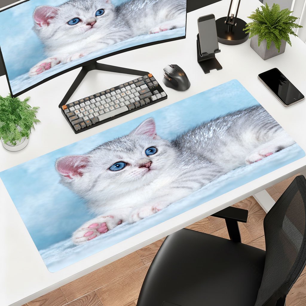 Brand Iron Art Desk Mat Cute K - Gaming Keyboard Brand ulasan dan harga