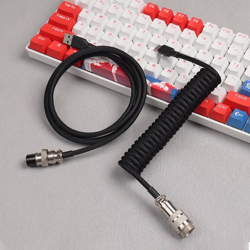 180cm Mechanical Keyboard Coil - Gaming Keyboard Types ulasan dan harga