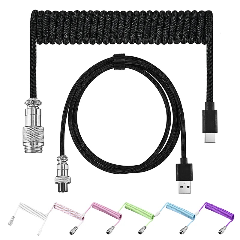 180cm Mechanical Keyboard Coil - Gaming Keyboard Types ulasan dan harga
