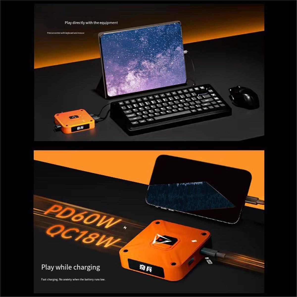 AX360M Keyboard and Mouse Adap - Gaming Keyboard Mobile ulasan dan harga