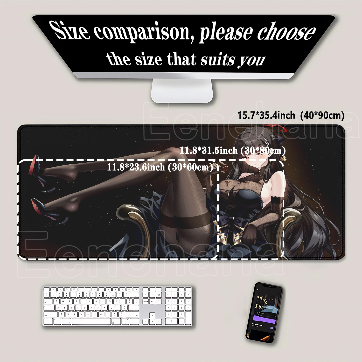 Gaming Blue Archive Tsukatsuki - Gaming Keyboard Typewriter ulasan dan harga