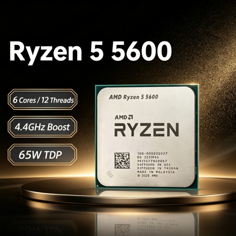 Ryzen 5 5600 Vermeer Core 6C/1 - Amd Cpu Ryzen 5 ulasan dan harga