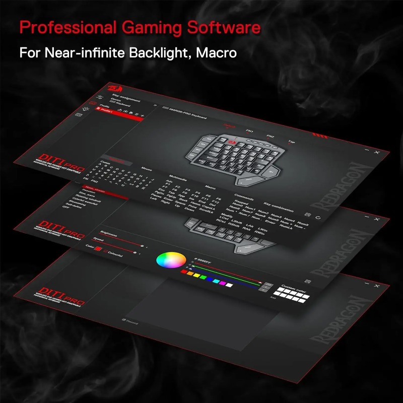 New Redragon K585 PRO Wireless - Gaming Keyboard Half ulasan dan harga