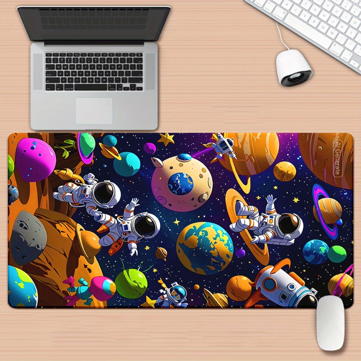 Brand Astronaut HD Printed Iro - Gaming Keyboard Brand ulasan dan harga