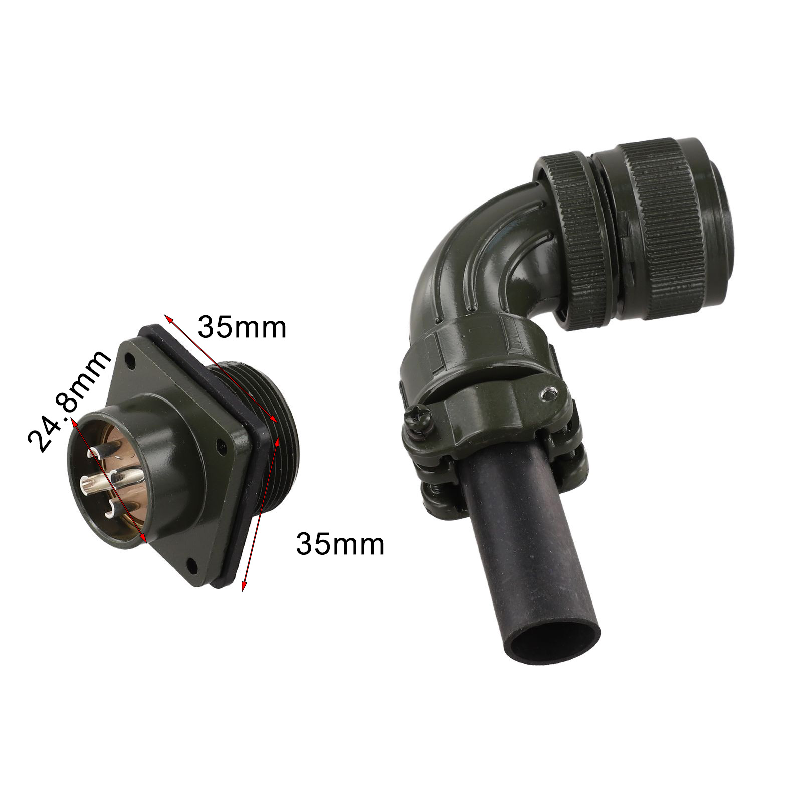 90 Degree Connector 4-pin Conn - Aviator Connector Kit ulasan dan harga