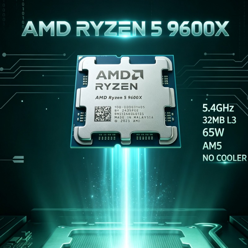 AMD Ryzen 5 9600X Video Editin - Amd Cpu Ryzen 5 ulasan dan harga