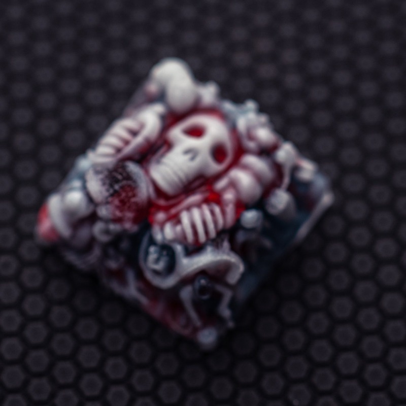 Gameboy Custom Skeleton Resin  - Gaming Keyboard Mechanical ulasan dan harga