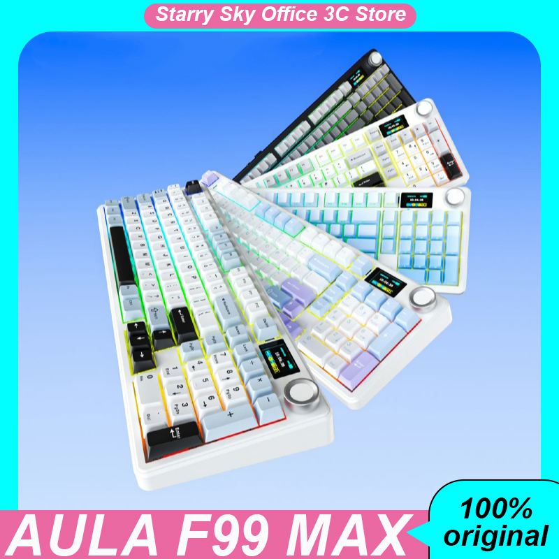 New AULA F99 Max Gasket Mechan - Gaming Keyboard Ergo ulasan dan harga