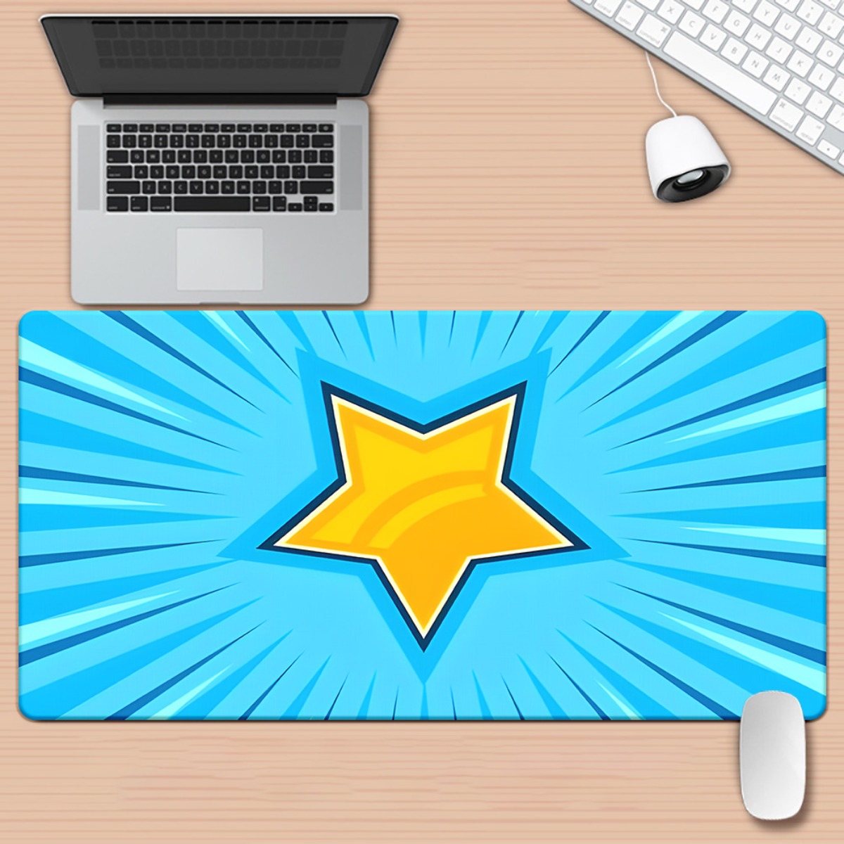 Brand Star Burst Iron Art XXL  - Gaming Keyboard Brand ulasan dan harga