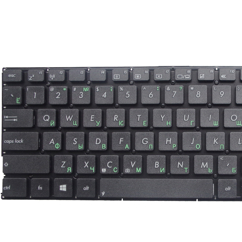 Russian Laptop keyboard for As - Gaming Keyboard Asus ulasan dan harga
